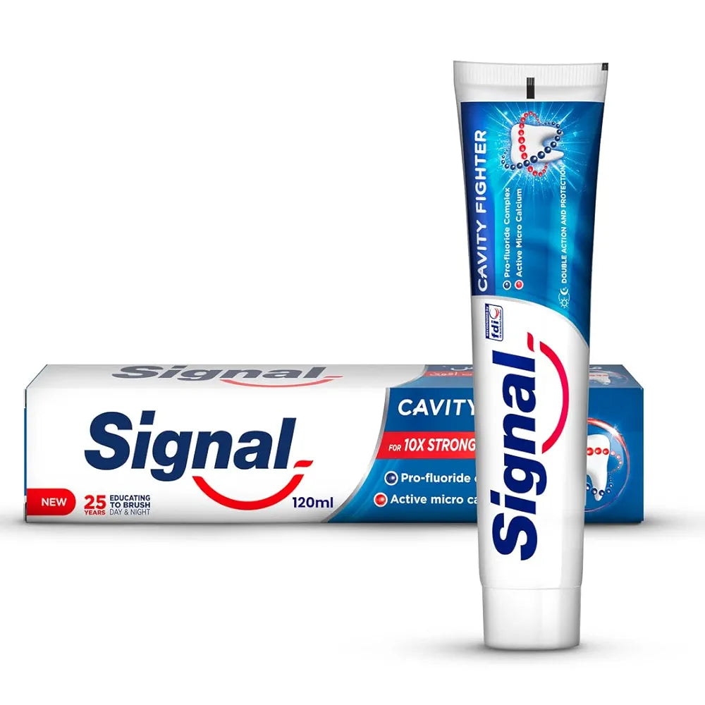 Signal Cavity Fighter Toothpaste 4x75g