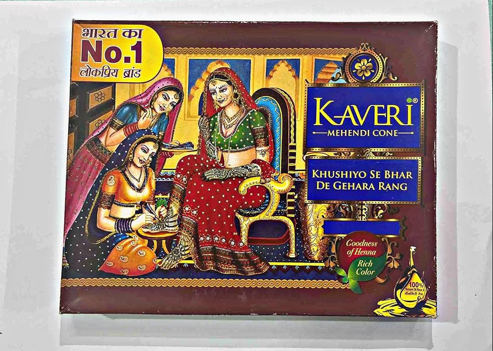 KAVERI MEHENDI 12 CONE