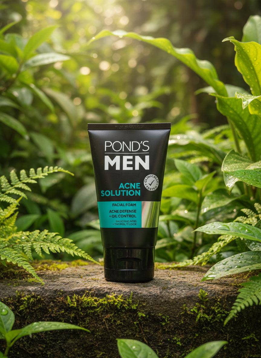 POND'S MEN FACIAL FOAM & SCRUB 100 GM