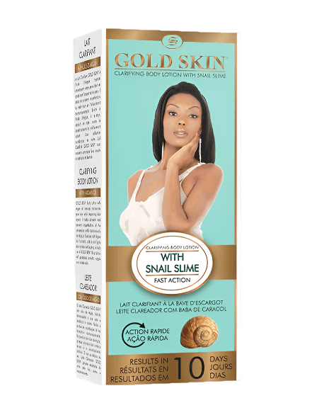 GOLD SKIN WITH SNAIL SLIME FAST ACTION CLARIFYING BODY LOTION 250 ML